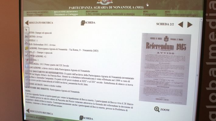 Partecipanza Agraria Archive in Nonantola